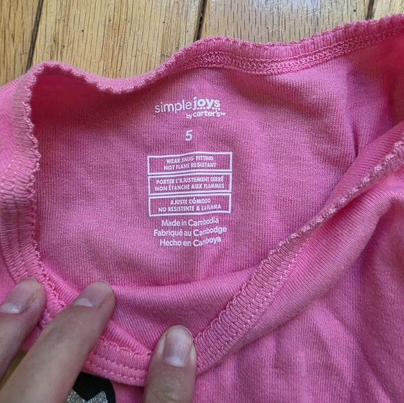 Simple Joys Pj Tops - Picture 3 of 6